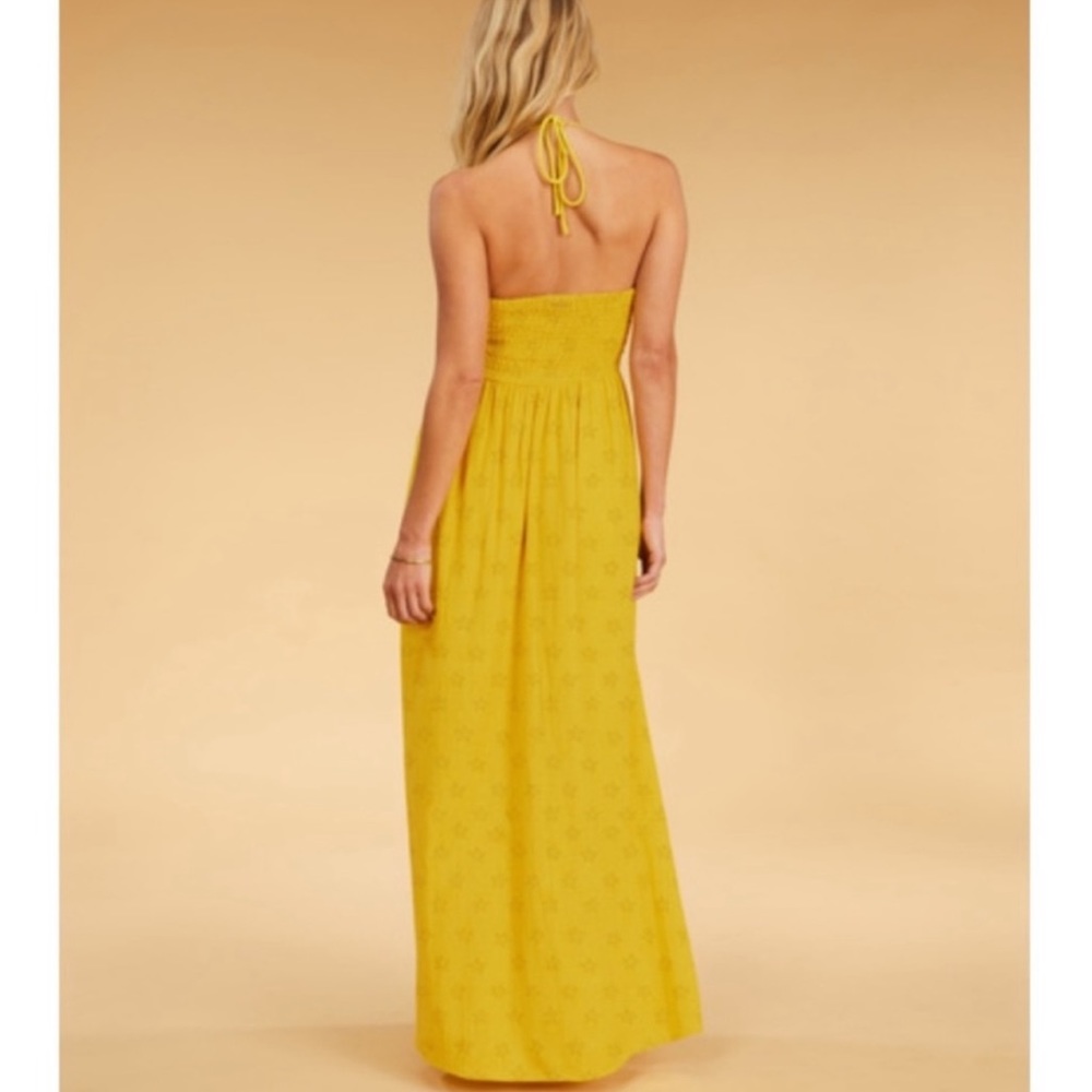 🔥🔥BILLABONG - SALTY BLONDE SUNSET GLOW HALTER MAXI DRESS🔥🔥 - Picture 7 of 15